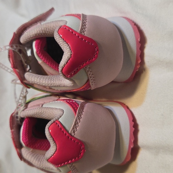 Kids Pink Flower Sneakers - Picture 3 of 4